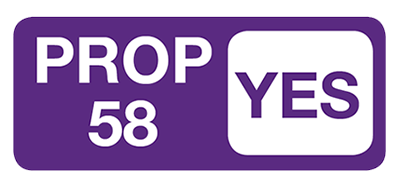 Yes on Prop 58